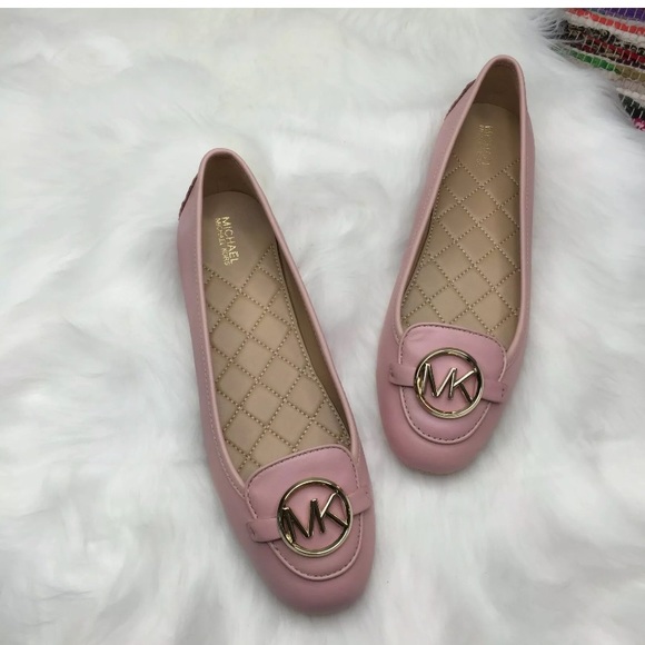Michael Kors Lillie Ballet Flat Rose Pink NEW - Picture 2 of 15